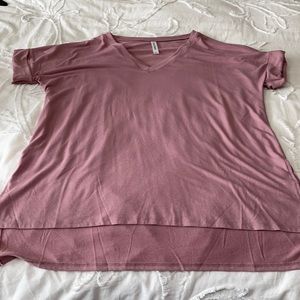 Soft V-neck tunic